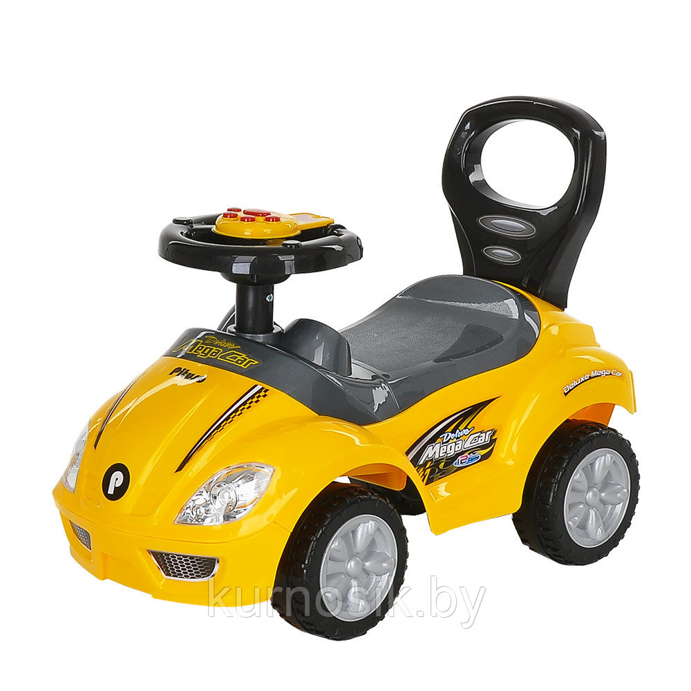 Машинка каталка PITUSO Mega Car Yellow/Желтый, 382A