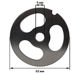 Решетка для колбасы D=62 мм для мясорубки Redmond RMG-1203, RMG-1205-8