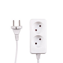 Удлинитель 2 гнезда 5м, 10А/2,2кW без з/к, ПВС
2х0,75 "POWERMAN" ETP