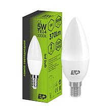 Лампа светодиодная C3 5W 3000К Е14 ETP