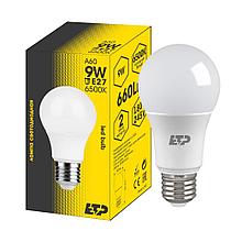 Лампа светодиодная A60 9W 6500K E27 ETP