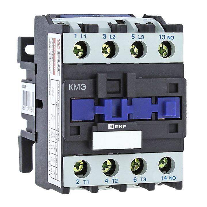 Контактор КМЭ 9А 230В 1NO EKF Basic