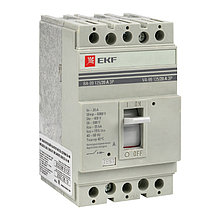 Автоматический выключатель ВА-99 125/20А 3P
25кА EKF PROxima