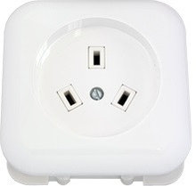 Розетка РС32-006 с заземляющим контактом
скрытой установки IP20