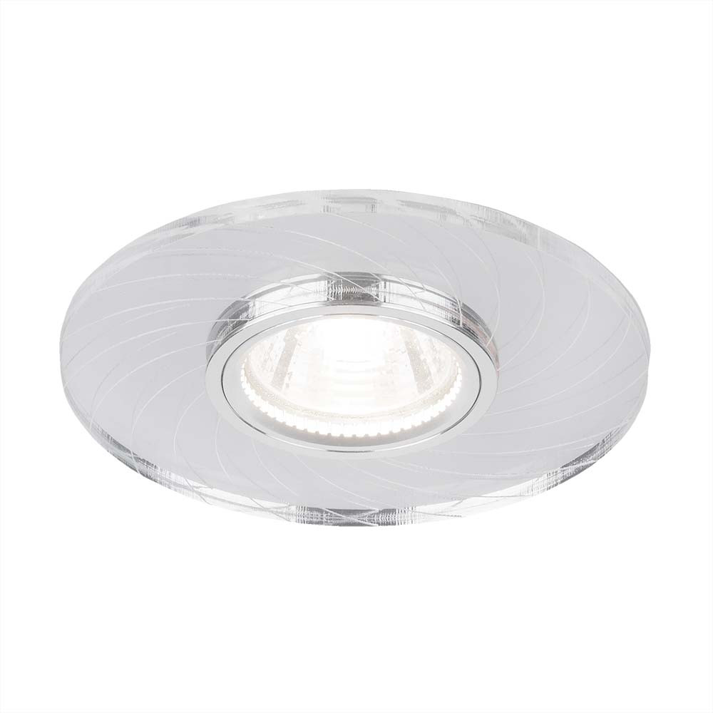 Встраиваемый потолочный светильник с LED
подсветкой 2203 MR16 CL прозрачный