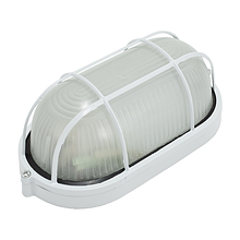 Светильник НПП 6015S 60W 230V, овал с решеткой
белый ETP
