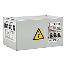 Ящик с понижающим трансформатором ЯТП
0,25кВА 220/24В (3 автомата) EKF Basic