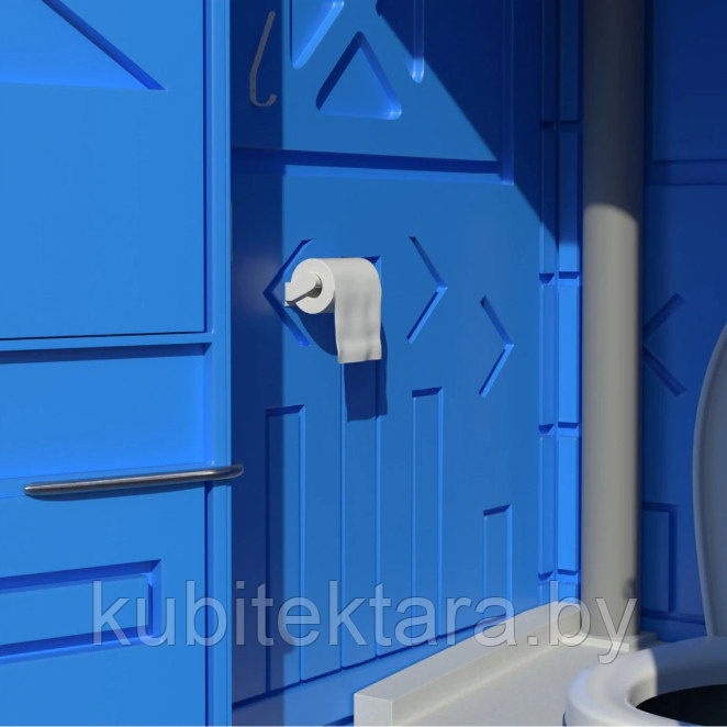 Мобильная туалетная кабина "Стандарт Плюс", Зеленая Доставка по РБ - фото 3 - id-p207038563