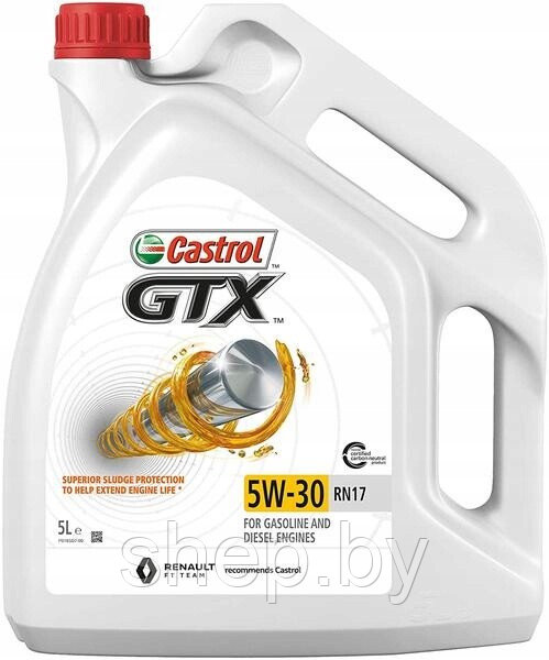 Моторное масло CASTROL 5W30 GTX RN17 5L