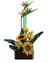 Конструктор Тропический букет цветов в горшке 1608 дет., MOULD KING 10024, фото 9