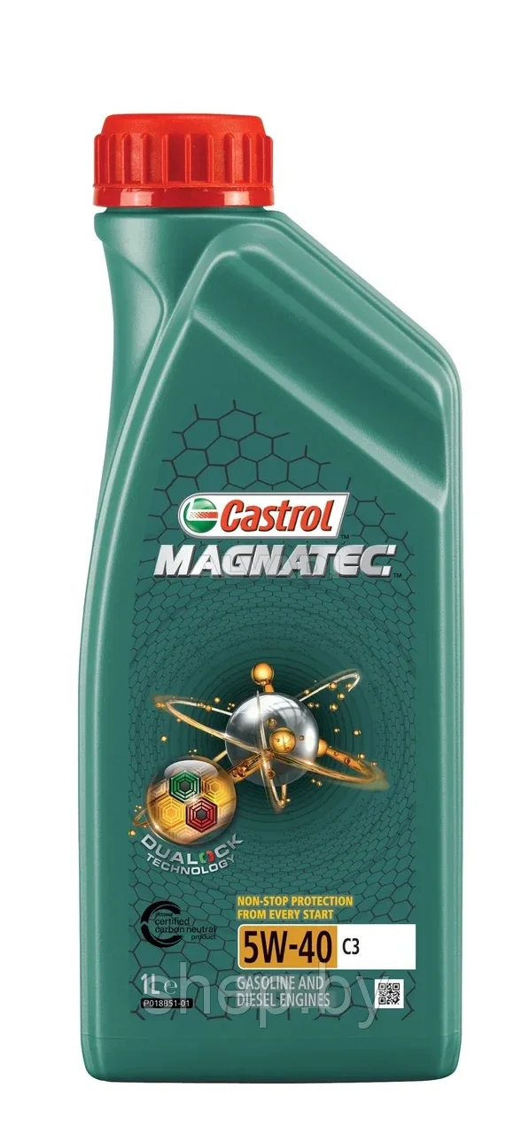 Моторное масло CASTROL 5W40 MAGNATEC C3 1L