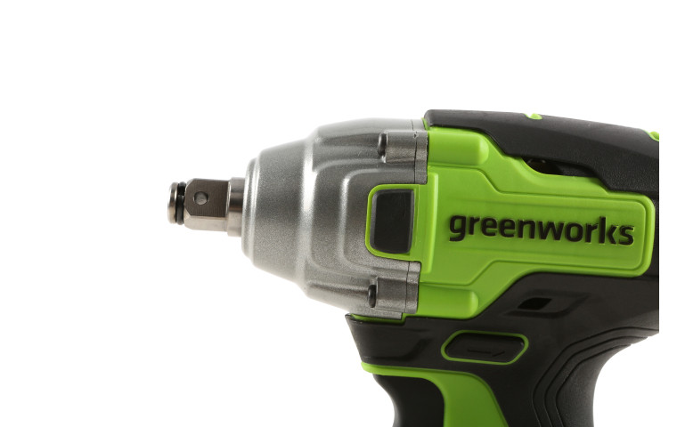 Гайковерт ударный аккумуляторный GreenWorks GD24IW400 400Нм 24В (БЕЗ АКБ и ЗУ) - фото 3 - id-p207012534