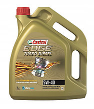 Моторное масло CASTROL 5W40 EDGE TURBO DIESEL 5L