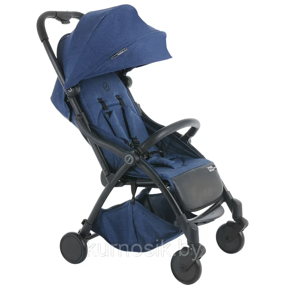 Прогулочная коляска Pituso Smart Jeans, джинсовый лён