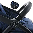 Прогулочная коляска Pituso Smart Jeans, джинсовый лён, фото 6