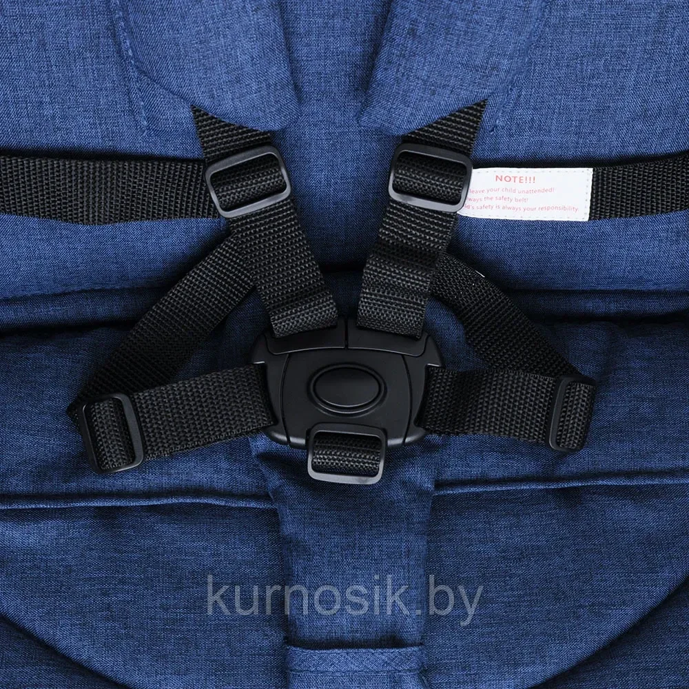 Прогулочная коляска Pituso Smart Jeans, джинсовый лён - фото 7 - id-p207042066