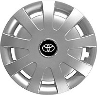 Колпаки на колеса SJS модель 405 / 16"+ комплект значков Toyota