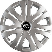 Колпаки на колеса SJS модель 408 / 16"+ комплект значков Toyota