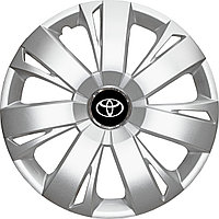 Колпаки на колеса SJS модель 411 / 16"+ комплект значков Toyota