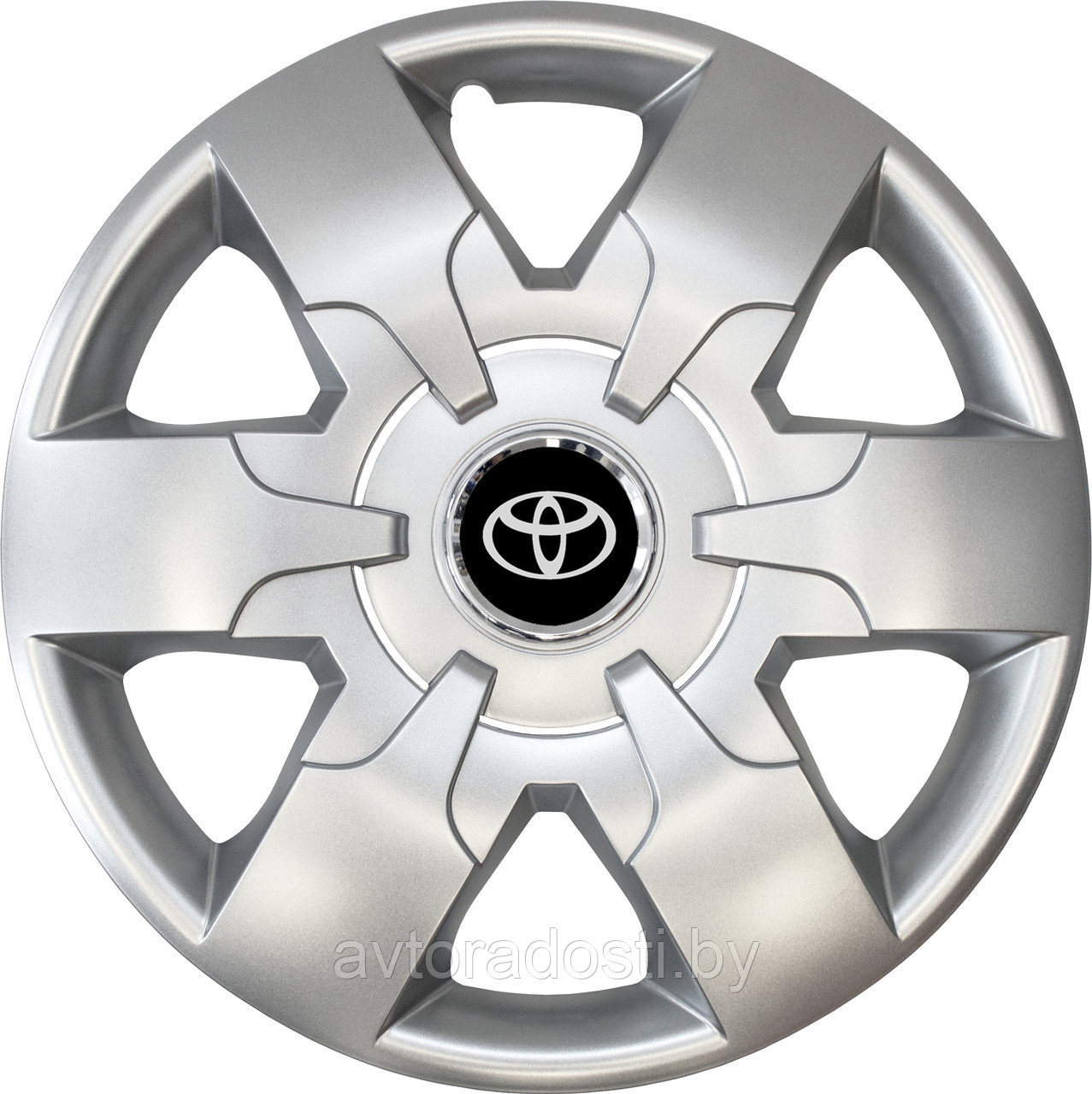 Колпаки на колеса SJS модель 413 / 16"+ комплект значков Toyota