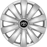 Колпаки на колеса SJS модель 421 / 16"+ комплект значков Toyota