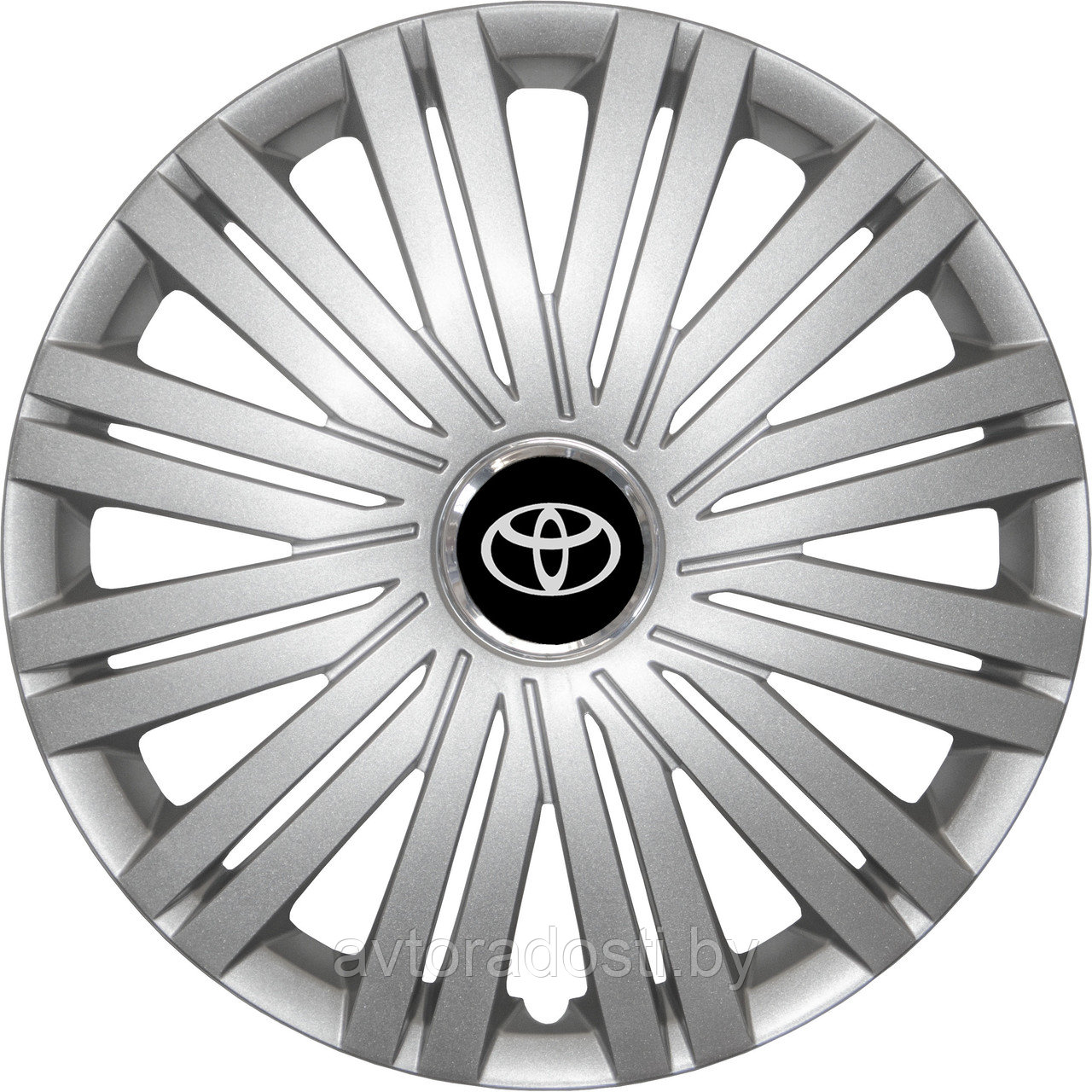 Колпаки на колеса SJS модель 422 / 16"+ комплект значков Toyota