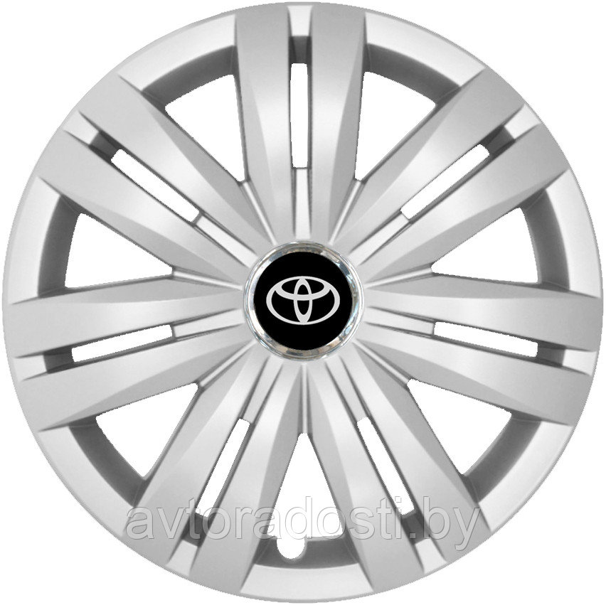 Колпаки на колеса SJS модель 427 / 16"+ комплект значков Toyota