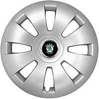 Колпаки на колеса SJS модель 423 / 16"+ комплект значков Skoda