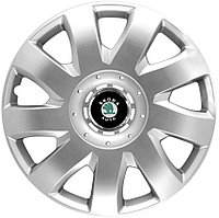 Колпаки на колеса SJS модель 426 / 16"+ комплект значков Skoda