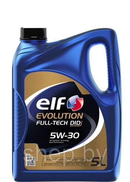 Моторное масло ELF 5W30 EVOLUTION FULL-TECH DID 5L - фото 1 - id-p207046752