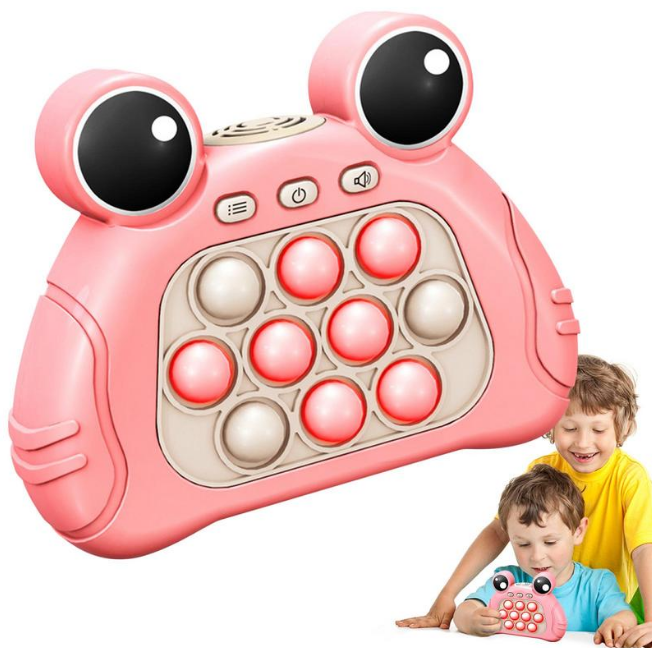 Электронная приставка консоль Pop It Fast Push / Антистресс игрушка для детей и взрослых - фото 1 - id-p207060416