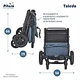 Прогулочная коляска Pituso TOLEDO Jeans/Джинс, фото 9