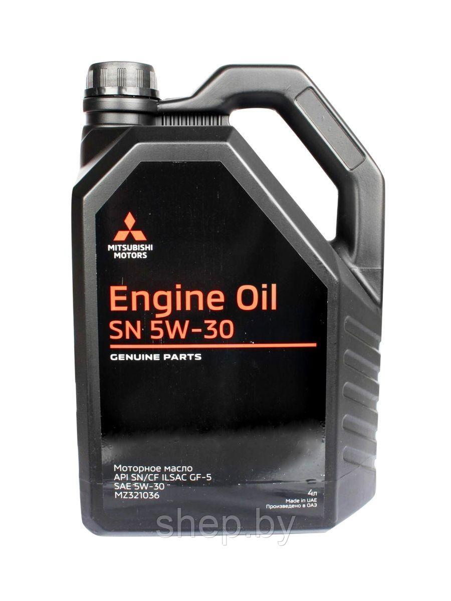 Моторное масло Mitsubishi Engine Oil 5W30 SN/CF GF-5 4L