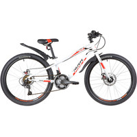 Велосипед Novatrack Prime Disc 24 р.11 2020 (белый)