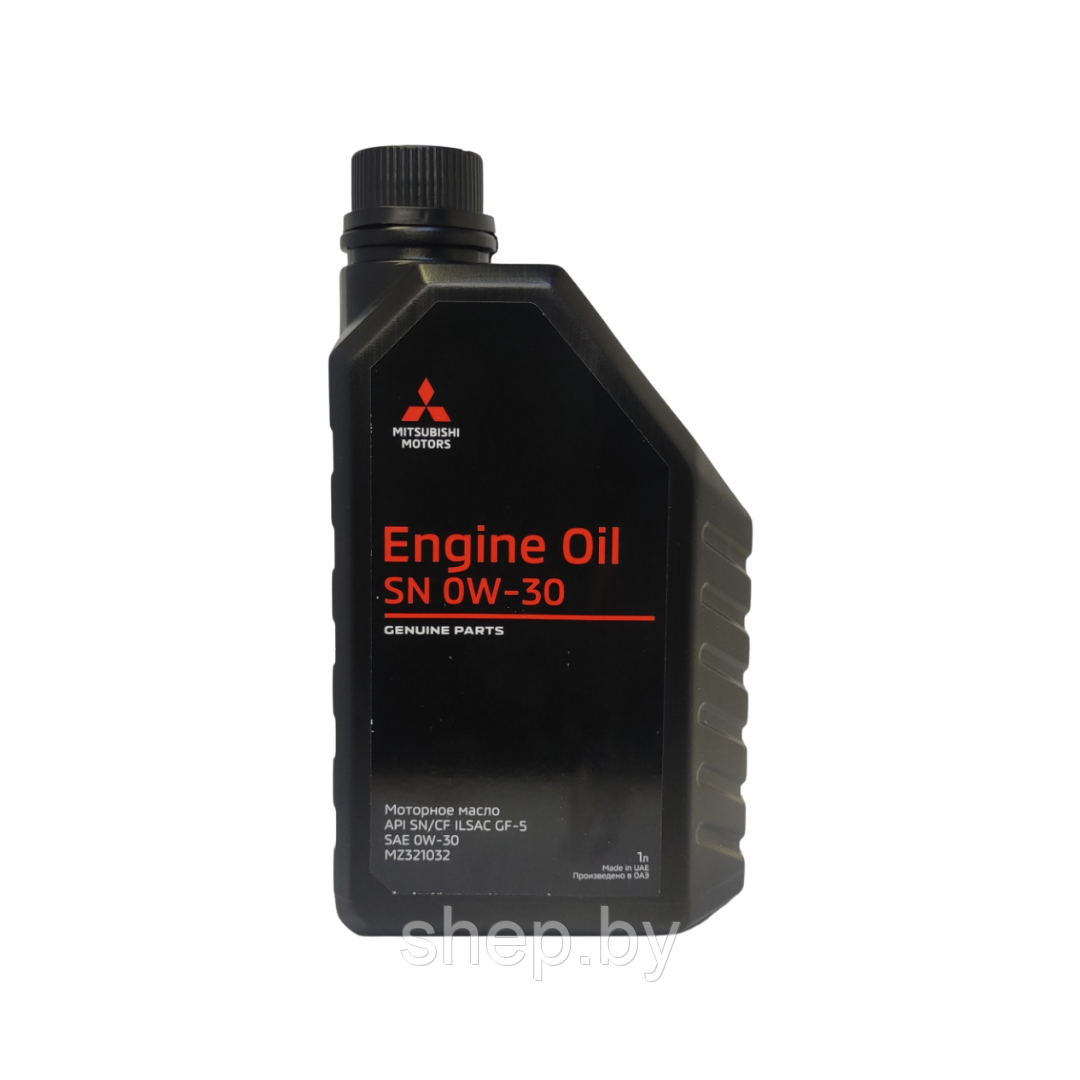 Моторное масло Mitsubishi Engine Oil SN 0W30 1L - фото 1 - id-p207069967