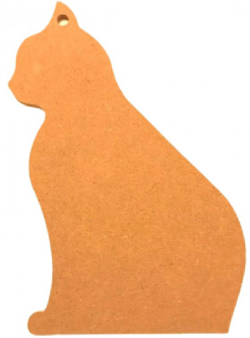 Доска деревянная «Кошка» (для декупажа) 190*300 мм (материал МДФ)