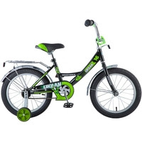 Детский велосипед Novatrack Urban 16 (черный)