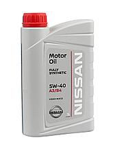 Моторное масло Nissan MOTOR OIL FS 5W-40 A3/B4  1L