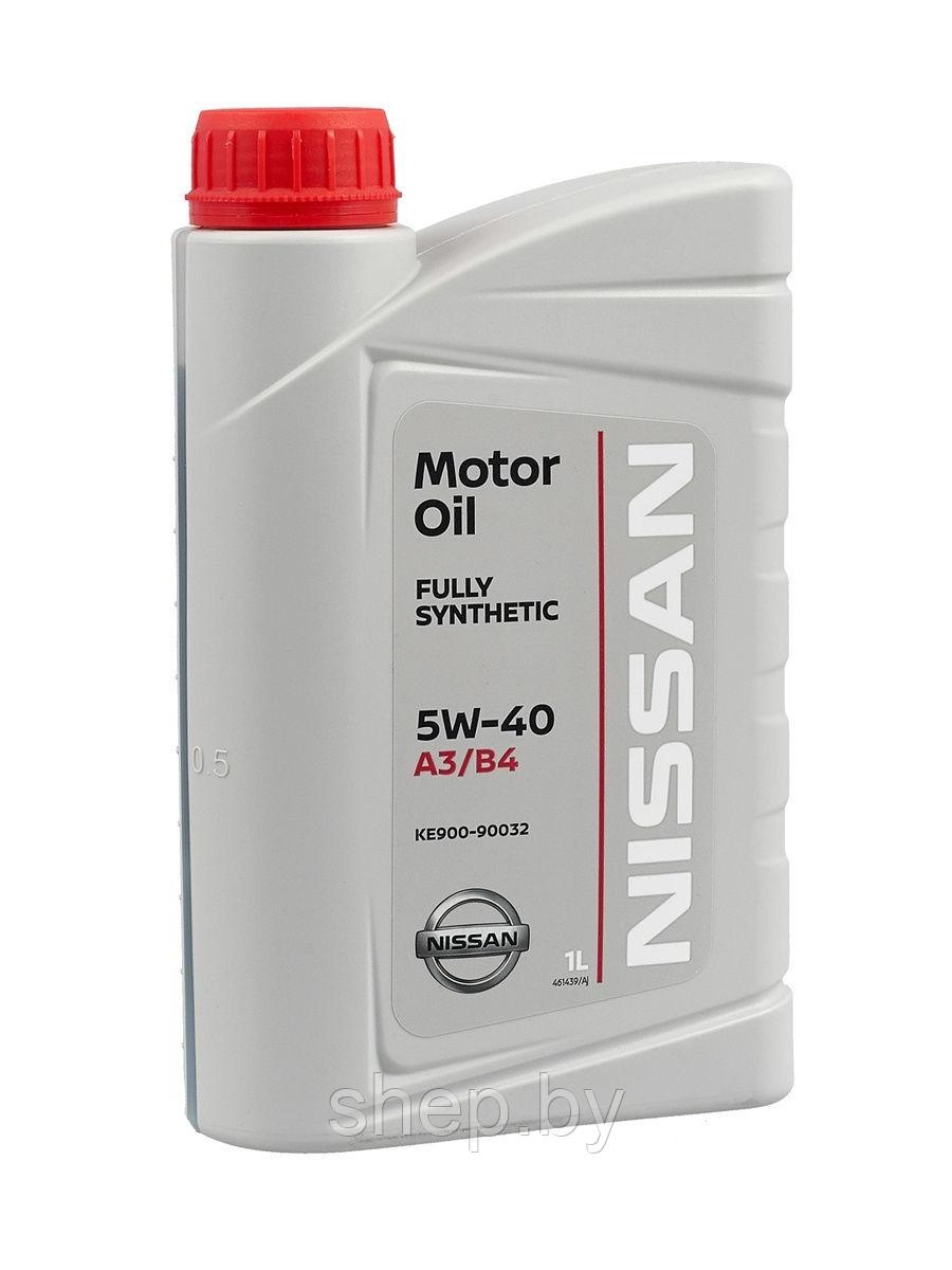Моторное масло Nissan MOTOR OIL FS 5W-40 A3/B4 1L - фото 1 - id-p207077610