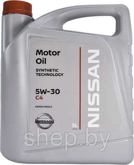 Моторное масло NISSAN Motor Oil FS C4 DPF 5W-30 4L - фото 1 - id-p207080222