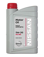 Моторное масло Nissan 5W30 MOTOR OIL FS A5/B5 1L