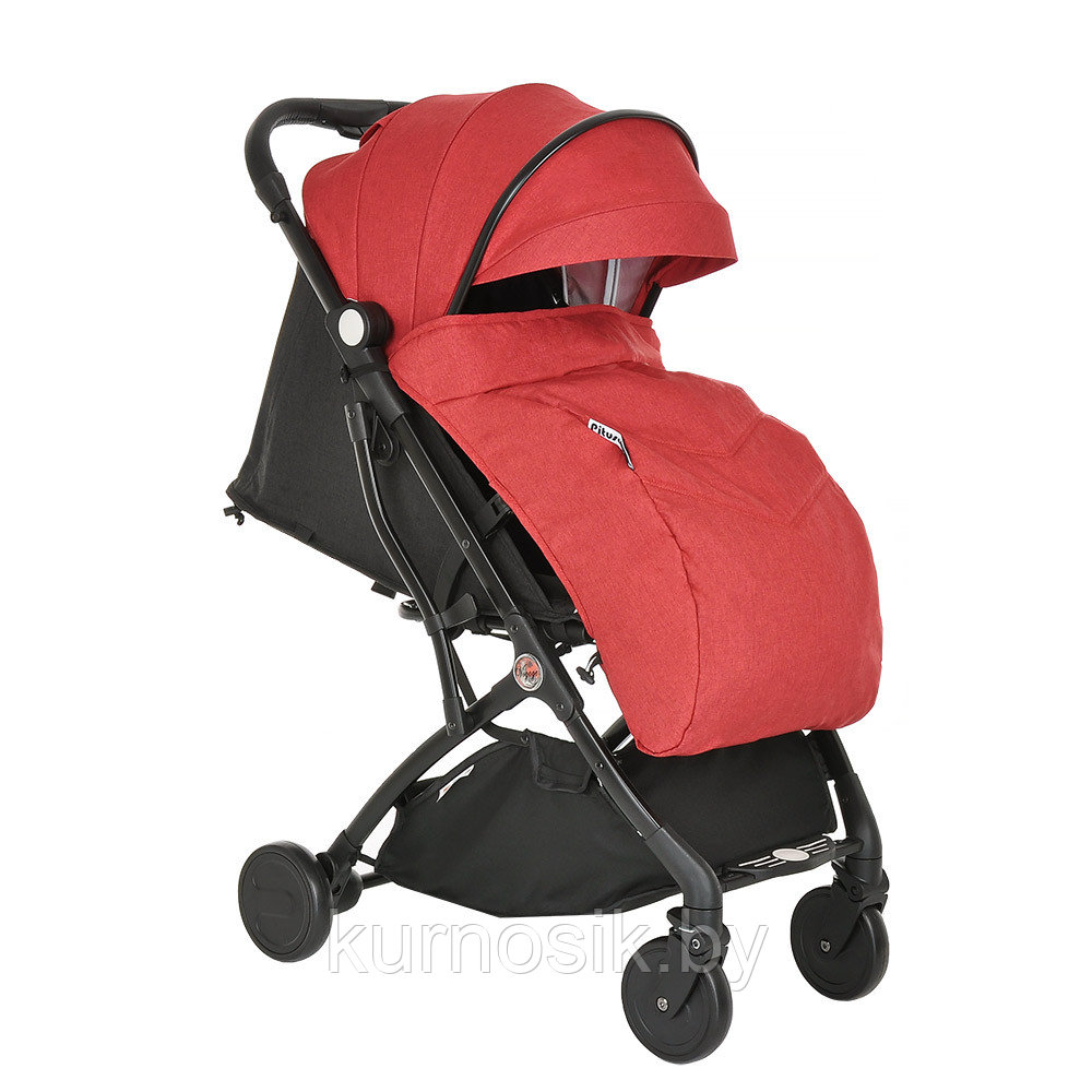 Прогулочная коляска Pituso VOYAGE Black/Red /Черный/Красный - фото 2 - id-p207082527