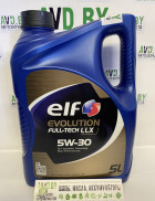 Моторное масло Elf Evolution Full-Tech LLX 5W-30 5л - фото 1 - id-p207083774