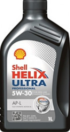 Моторное масло Shell Helix Ultra Professional AP-L 5W-30 1л - фото 1 - id-p207083809