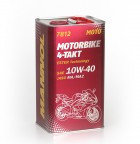 Моторное масло Mannol 4 Takt Motorbike (металл) 10W-40 1л