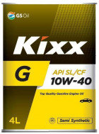 Моторное масло Kixx G 10W-40 SL/CF 4л
