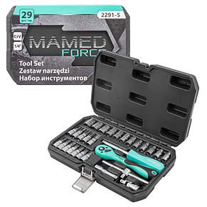 Набор инструментов PROFI 29 предметов MAMEDFORCE MF-2291-5, фото 2
