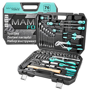 Набор инструментов PROFI 76 предметов MAMEDFORCE MF-4772-5, фото 2