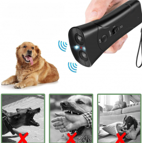 Ультразвуковой отпугиватель собак Ultrasonic Dog ChaserDog Trainner / Кликер для отпугивания собак и их - фото 1 - id-p207088770