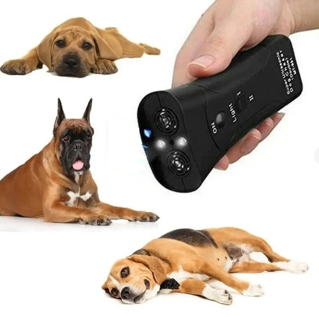 Ультразвуковой отпугиватель собак Ultrasonic Dog ChaserDog Trainner / Кликер для отпугивания собак и их - фото 8 - id-p207088770